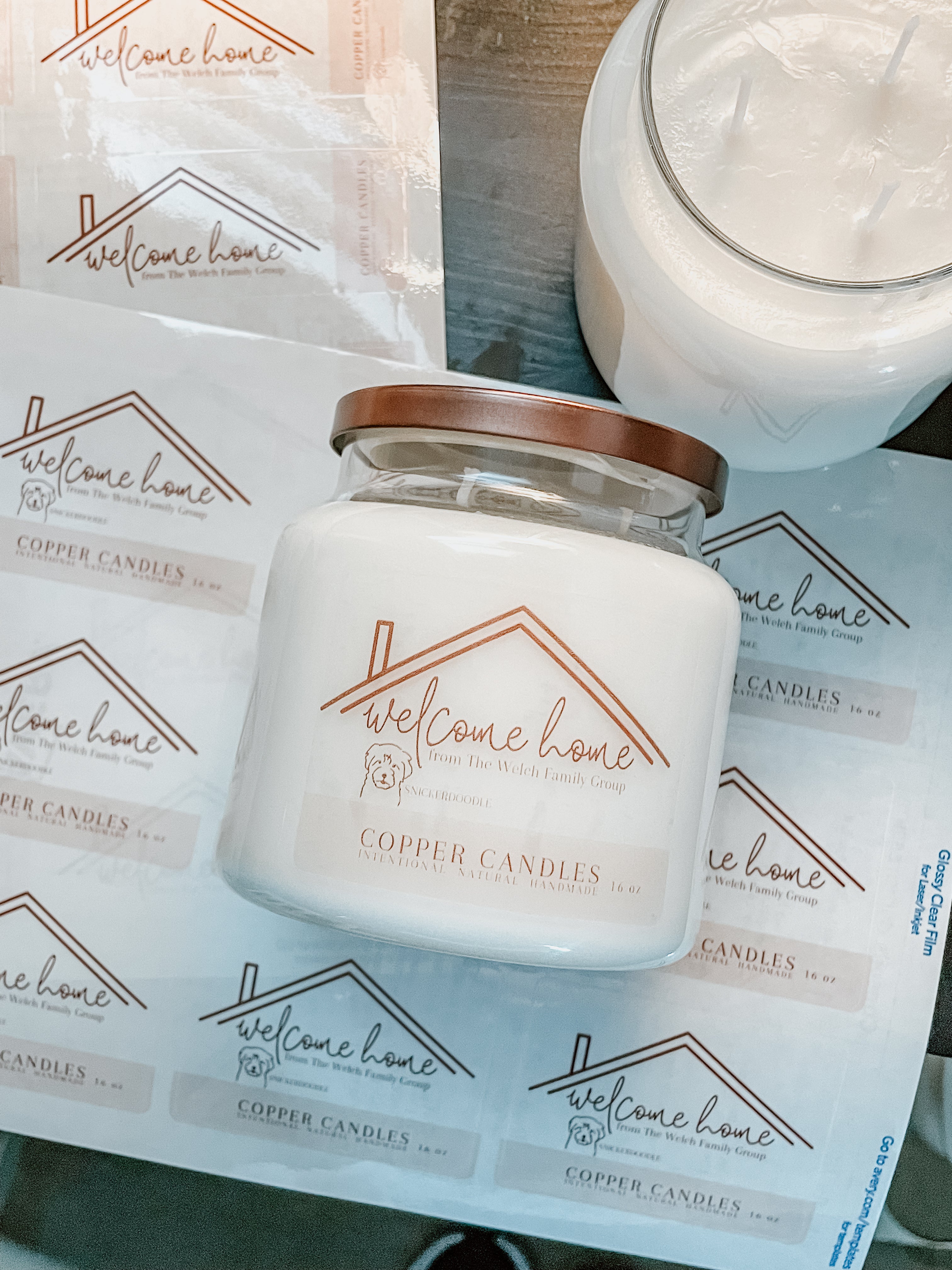 Custom Candle Labels — HolSem Living